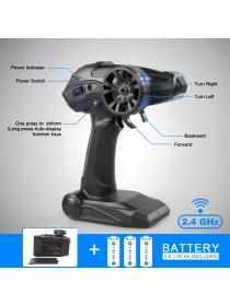 JEYPOD 2.4 GHZ High Speed Racing Remote Control Car with 4 Batteries